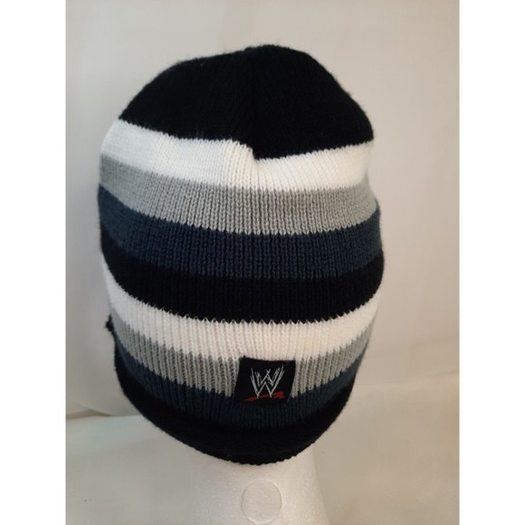 WWE JOHN CENA UNDERTAKER KOFI KINGSTON Striped Knitted Boys Cap Winter Beanie - Picture 5 of 13